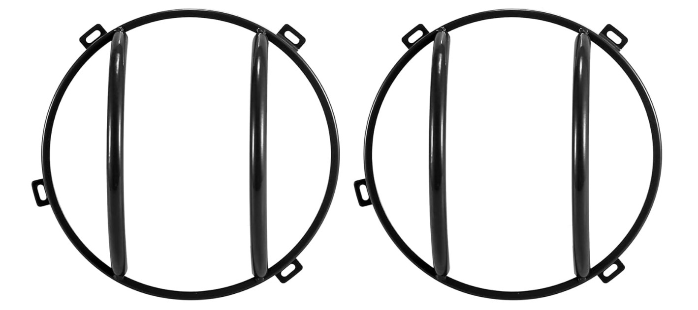 ფარის WRANGLER დამცავი (კომპლექტი) რკინა, შავი JK